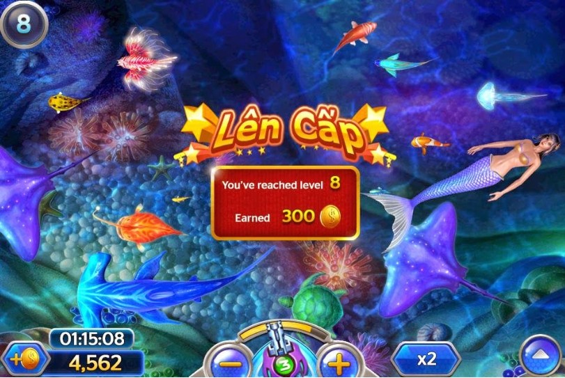 Experience high-speed fish shooting with 4G - Super interesting entertainment speed fish shooting