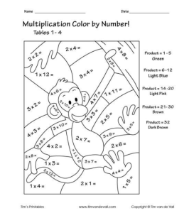 Color by Number with a Twist Puzzles, Math & Hidden Pictures