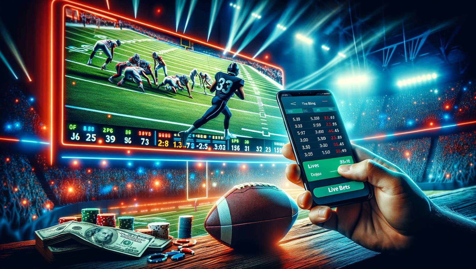 Bet as the Game Unfolds: Real-Time Betting, Big Wins