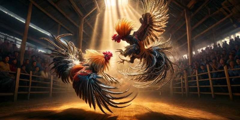 Fighting Chickens