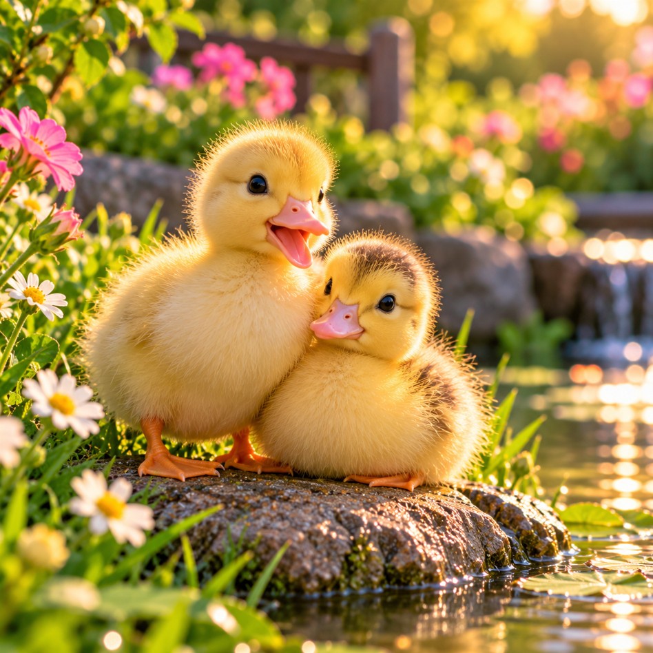 Baby ducklings cute WhatsApp DP