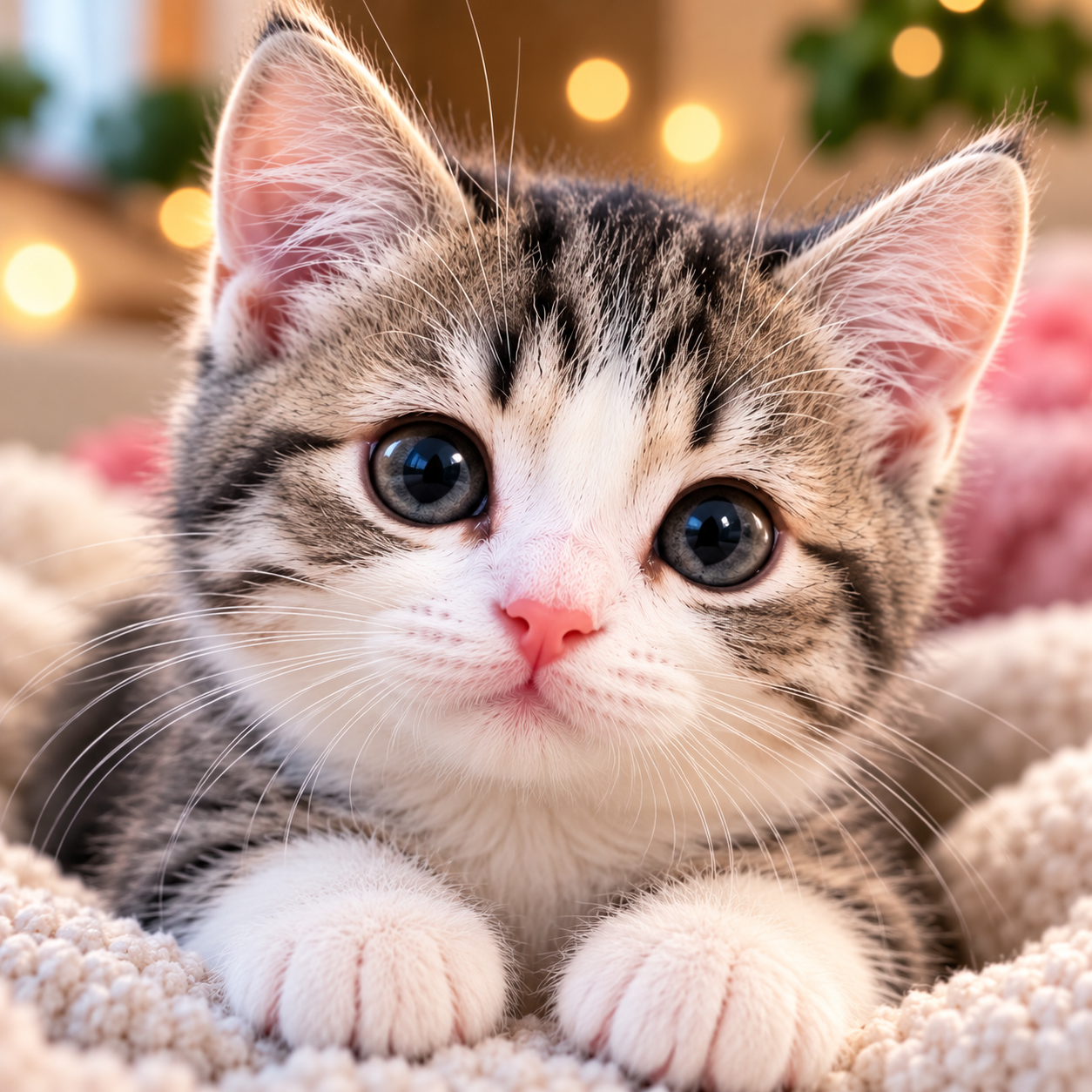 Cat Looking at the Camera