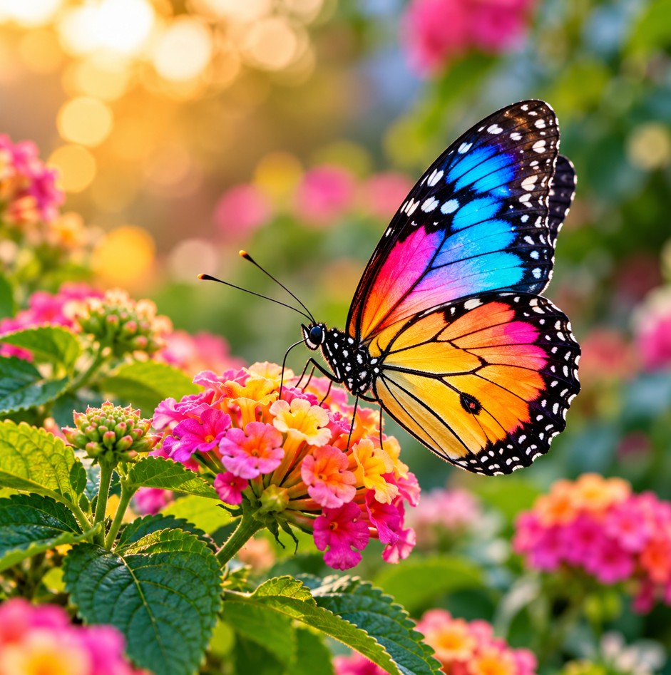 Colourful butterfly best profile pictures