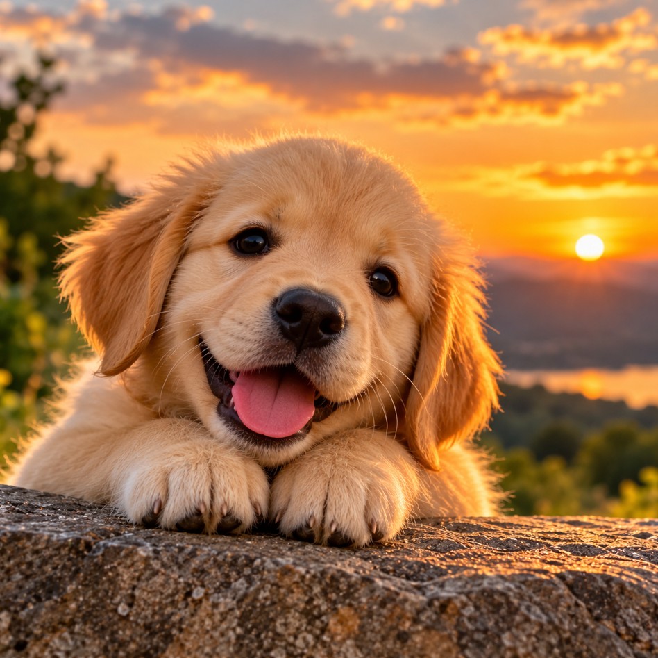 Cute puppy best profile picture for WhatsApp