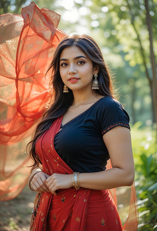 Ladki Ka Photo: 100+ Cute, Sad & Stylish Girl DP (2026) Indian Ladki Ka Photo illustrated profile picture