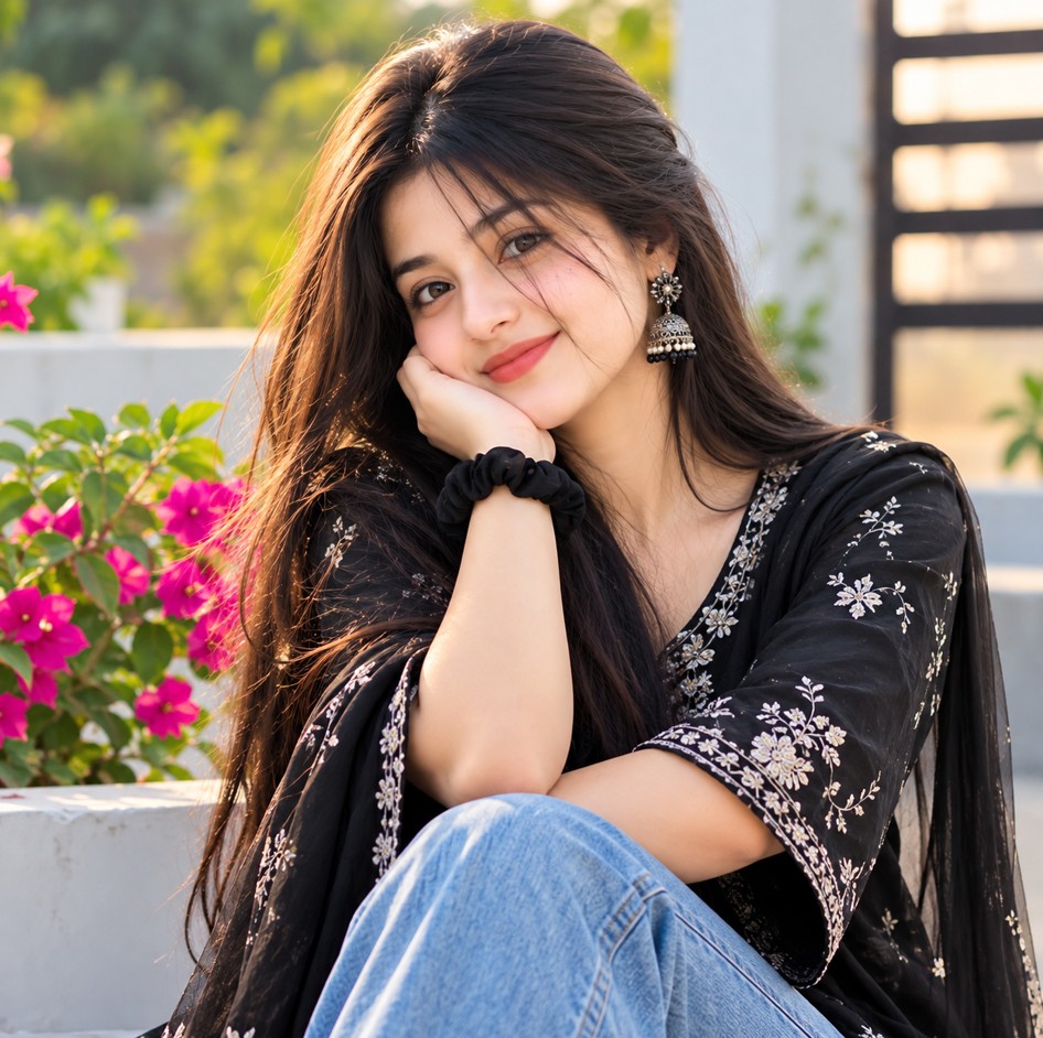 Ladki Ka Photo: 100+ Cute, Sad & Stylish Girl DP (2026) Ladki Photo DP New illustrated profile picture