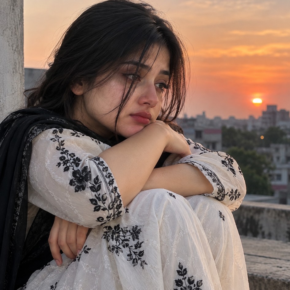 Ladki Ka Photo: 100+ Cute, Sad & Stylish Girl DP (2026) Sad DP Ladki Ki illustrated profile picture