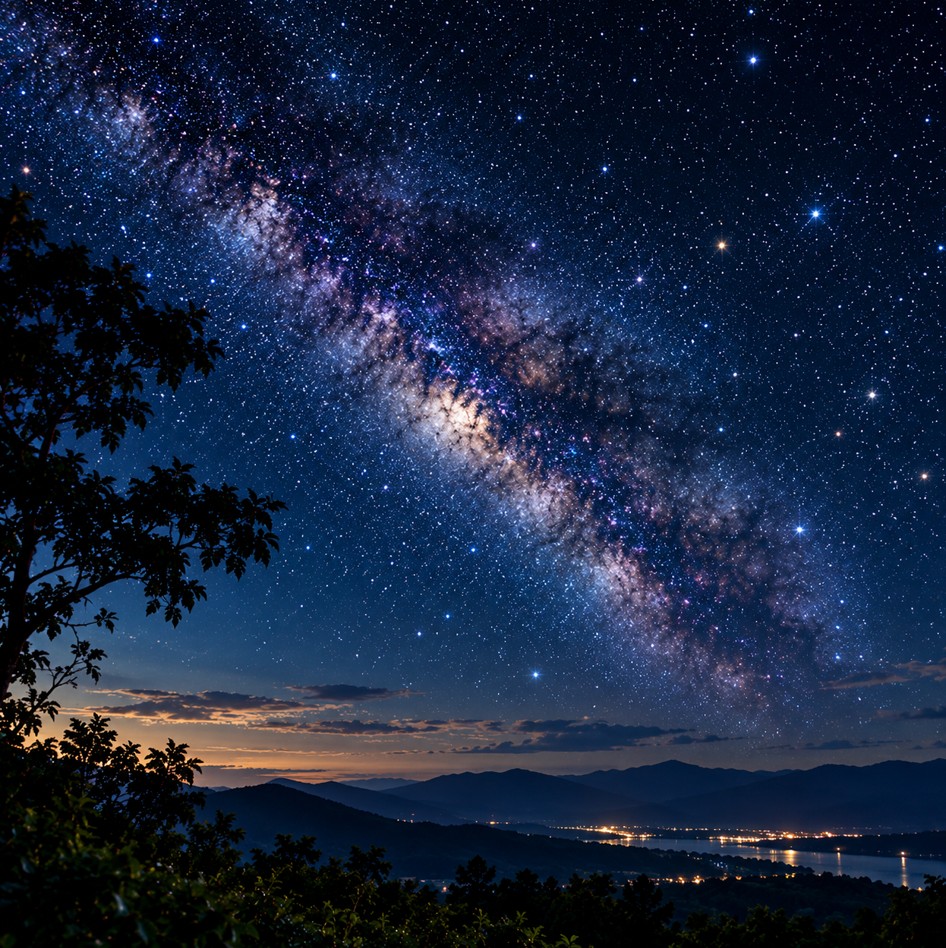 Starry sky Instagram DP HD