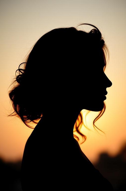 Unique WhatsApp DP for girls with a creative aesthetic style
