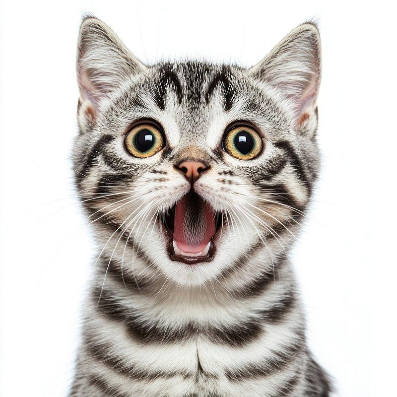 Funny cat profile picture for WhatsApp